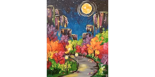 Autumn in the City - Paint and Sip in New Braunfels | Classpop!\u2122