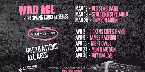 Wild Ace Spring Concert Series with Men N Motion