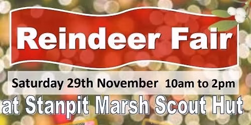 Reindeer Fair - Christmas Fair at Stanpit Marsh