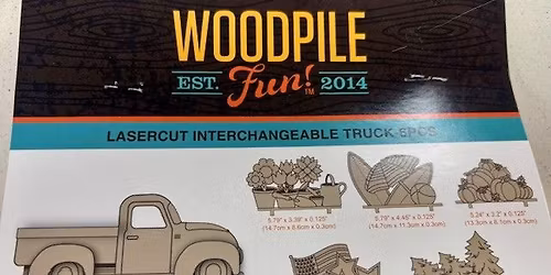 Wood Truck Craft & Paint