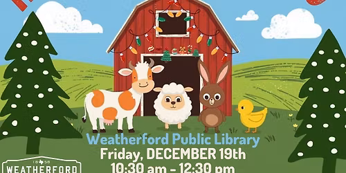 Holiday Petting Zoo!