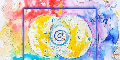 Sacred Symbol Water Doodling: Vesica Piscis