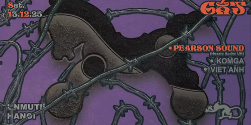 G\u1eaeT: Pearson Sound (Hessle Audio\/ UK)