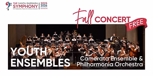 The Symphony presents Camerata Ensemble & Philharmonia Orchestra Fall Concert