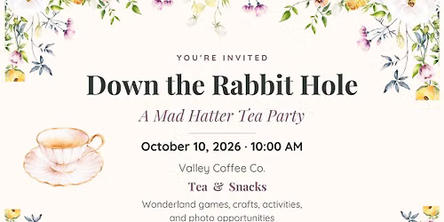 Alice in Wonderland Tea Party