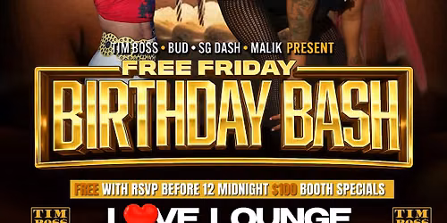 FREE FRIDAY AT CLUB LOVE