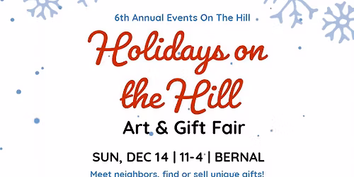Holidays on the Hill Art and Gift Fair