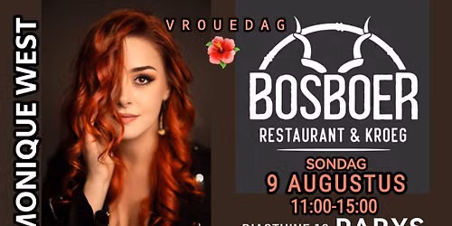 MONIQUE WEST @ BOSBOER, RIASTUINE 12, PARYS - VROUEDAG
