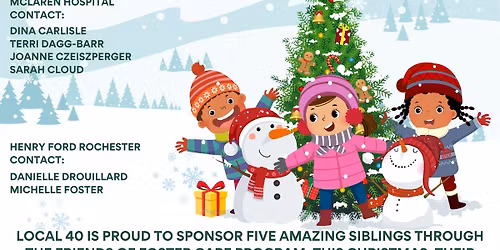 Gift Wrapping: Friends of Fosters and OPEIU Local 40