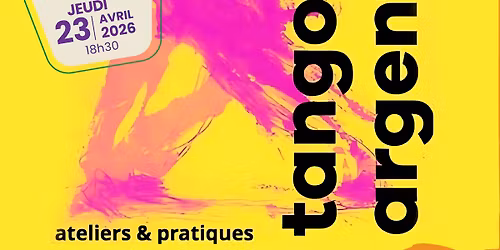 Tango argentin au Cafadan par le Studio du soleil 