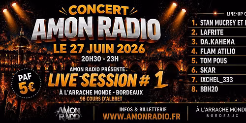 Concert Amon Radio\/  live session 1