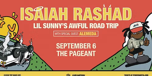 Isaiah Rashad at The Pageant