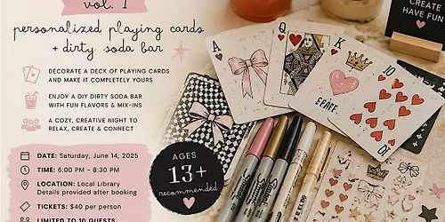The Craft Club - Hosted by Aurelia Charm Bar