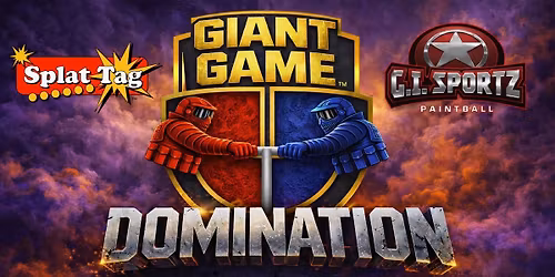 Giant Paintball Game\u2122\ufe0f 51 "DOMINATION"