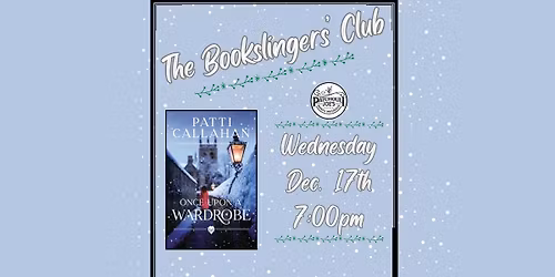 The Bookslingers' Club December Meeting