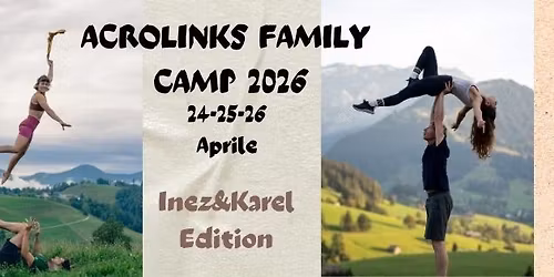 Acrolinks family camp '26 - Inez&Karel edition