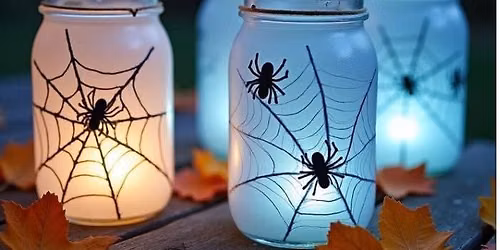 Halloween Light Jars
