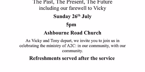 A2C Celebration Service