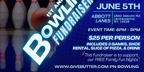 1st Annual Bowling Fundraiser