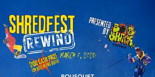 Shredfest Rewind: 80's Day + Bank Slalom