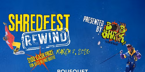 Shredfest Rewind: 80's Day + Bank Slalom