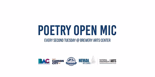 Poetry Open Mic | Monthly | 2nd Tuesday | BAC Exhibition Hall | FREE
