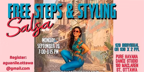 Salsa Free Steps and Styling (special workshop)