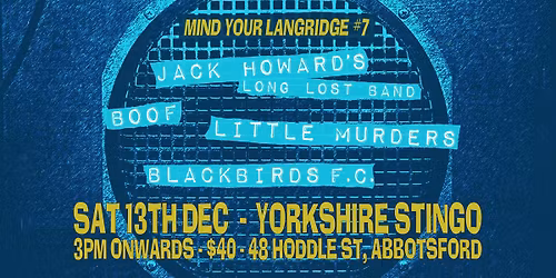 Mind Your Langridge #7