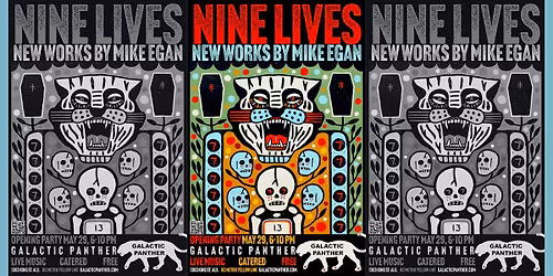 NINE LIVES: NEW WORKS BY MIKE EGAN
