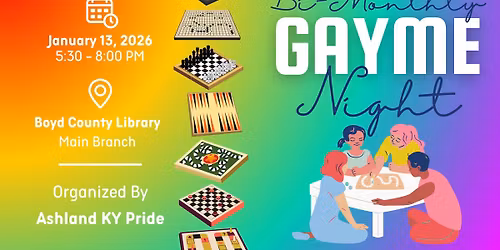 Bi-Monthly Gayme Night!