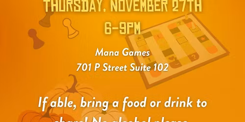 Mana Games Community Thanksgiving \ud83e\udd83