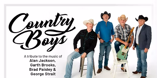 HALIFAX (NS) -Tribute to ALAN JACKSON, GARTH BROOKS, BRAD PAISLEY & GEORGE STRAIT
