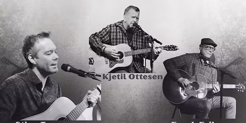 Musikalsk ettermiddag med Kjetil, Frank og Stian i P\u00e5fyll Kulturkafe