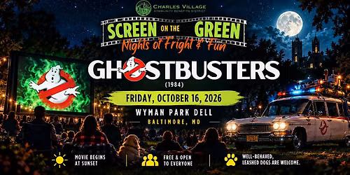 Screen on the Green at Wyman Park Dell