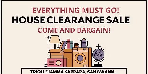 House Clearance Sale