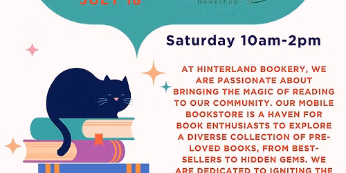 Hinterland Book Trailer at The Cat Lady Cafe