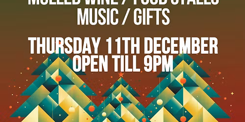 Late night Christmas shopping!