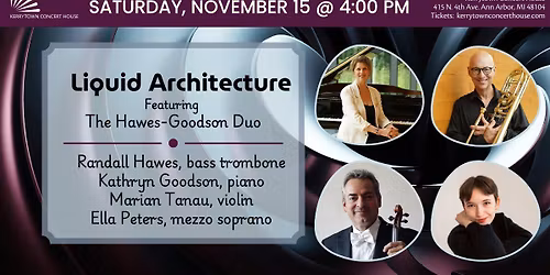 Liquid Architecture featuring the Hawes-Goodson Duo