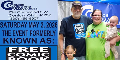 THE EVENT FORMERLY KNOWN AS FREE COMIC BOOK DAY!!!