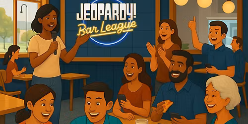 Jeopardy Bar League! Tuesday's at Smokin' Oak Pizza