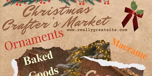 Christmas Craft and Baking Sale