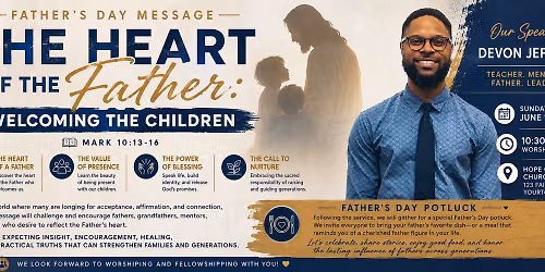 "The Heart of the Father: Welcoming the Children" With Devon Jeffries