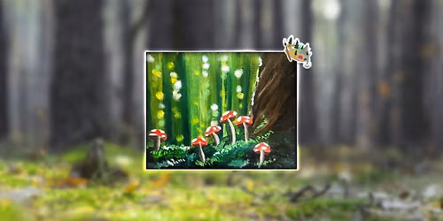 Radiant Forest Paint-n-Sip