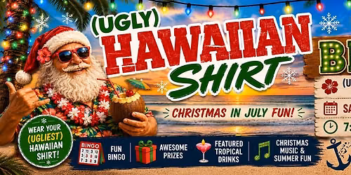 (Ugly) Hawaiian Shirt Bingo