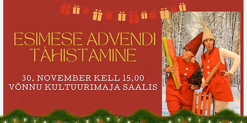 Esimese advendi t\u00e4histamine