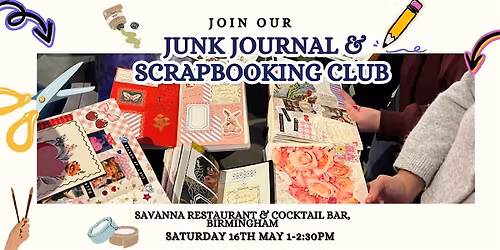 May Junk Journal & Scrapbooking Calligraphy Session