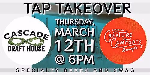 Creature Comforts Tap Takeover