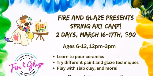 Two-Day Spring Break Art Camp for Kids! 