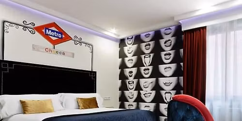 Grupotel Mayorazgo: Noche en hotel tem\u00e1tico en plena Gran V\u00eda Madrile\u00f1a