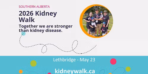 Lethbridge Kidney Walk 2026